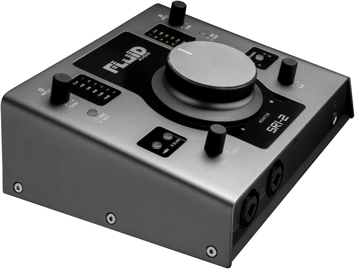 Fluid Audio SRI-2 USB audio-interface & monitorcontroller