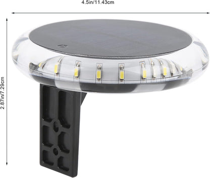 Marine Navigation Light, Outdoor Navigation Lights Solar Powered IP67 6 Modi Meerdere Functies met Draadloze Afstandsbediening
