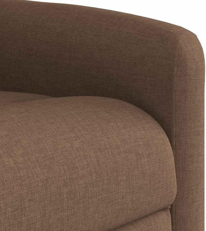 Verstelbare Fauteuil – Relaxstoel – Leunstoel – Lounge Stoel – Zetel – Ademend Polyester Stof – Ingebouwde Bekerhouders