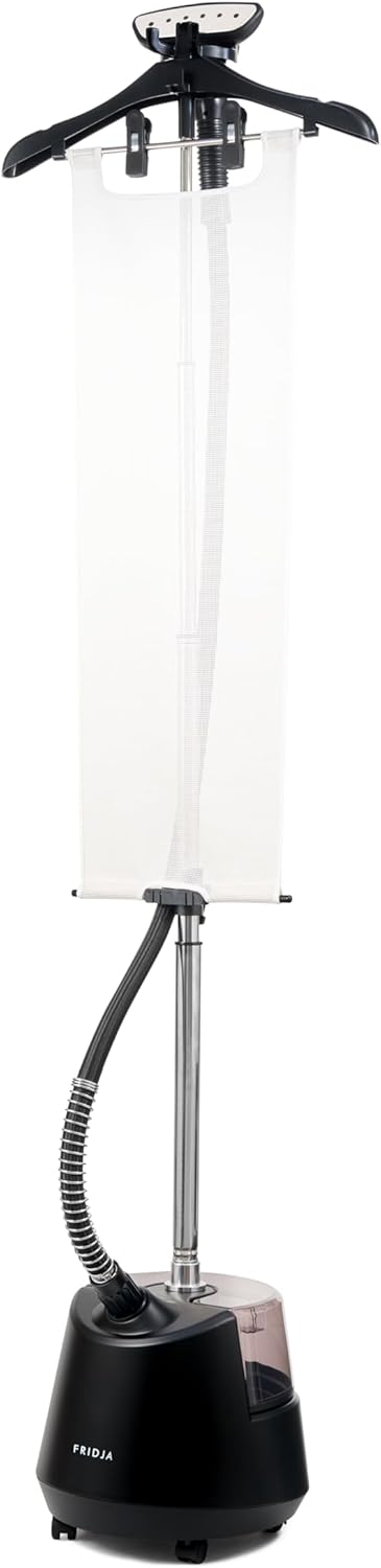 Kledingstomer Matzwart – Verticale Stomer – Stoomstrijkijzer – Kreukelverwijderaar – Stoomapparaat – 2200 W – 3 L Watertank