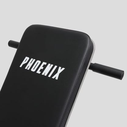 Phoenix Fitness Adjustable Bench - Folding Weight Bench for Full Body Workout - 362kg Strength Training Bench for Home Gym - Utility Slope Decline Flat Bench for Weightlifting - QUORE