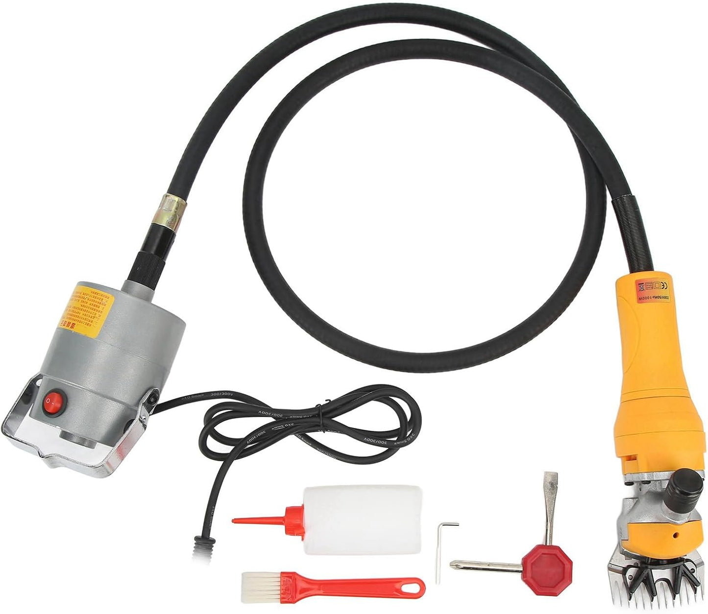 1000W High Power 13 Tand 2400RPM Elektrische Schapen Clipper Boerderij Vee Scheren Grooming Machine Kit Schapen Scharen Cutter