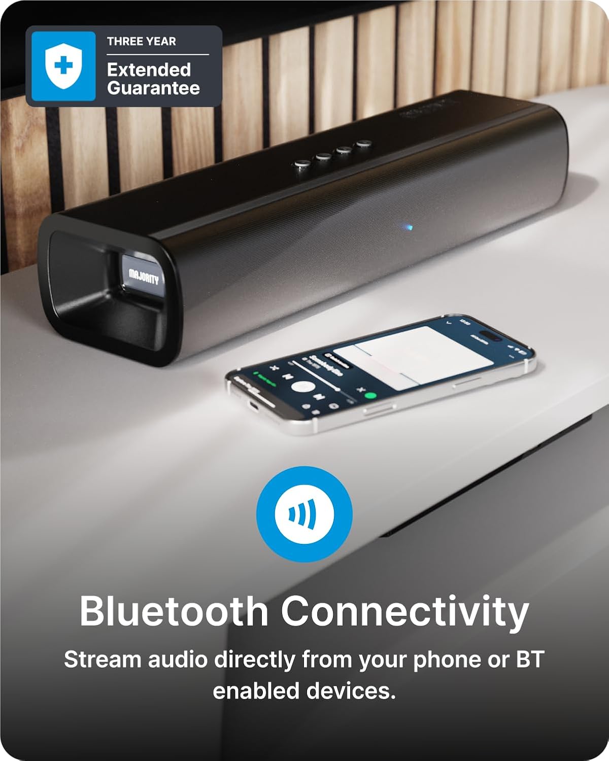 Soundbar – Soundbar Met Subwoofer – Tv Soundbar – Bluetooth Soundbar – Home Cinema Soundsysteem – 200 W 2.1 Geluidssysteem Met Draadloze Subwoofer – HDMI ARC En Wandmontage