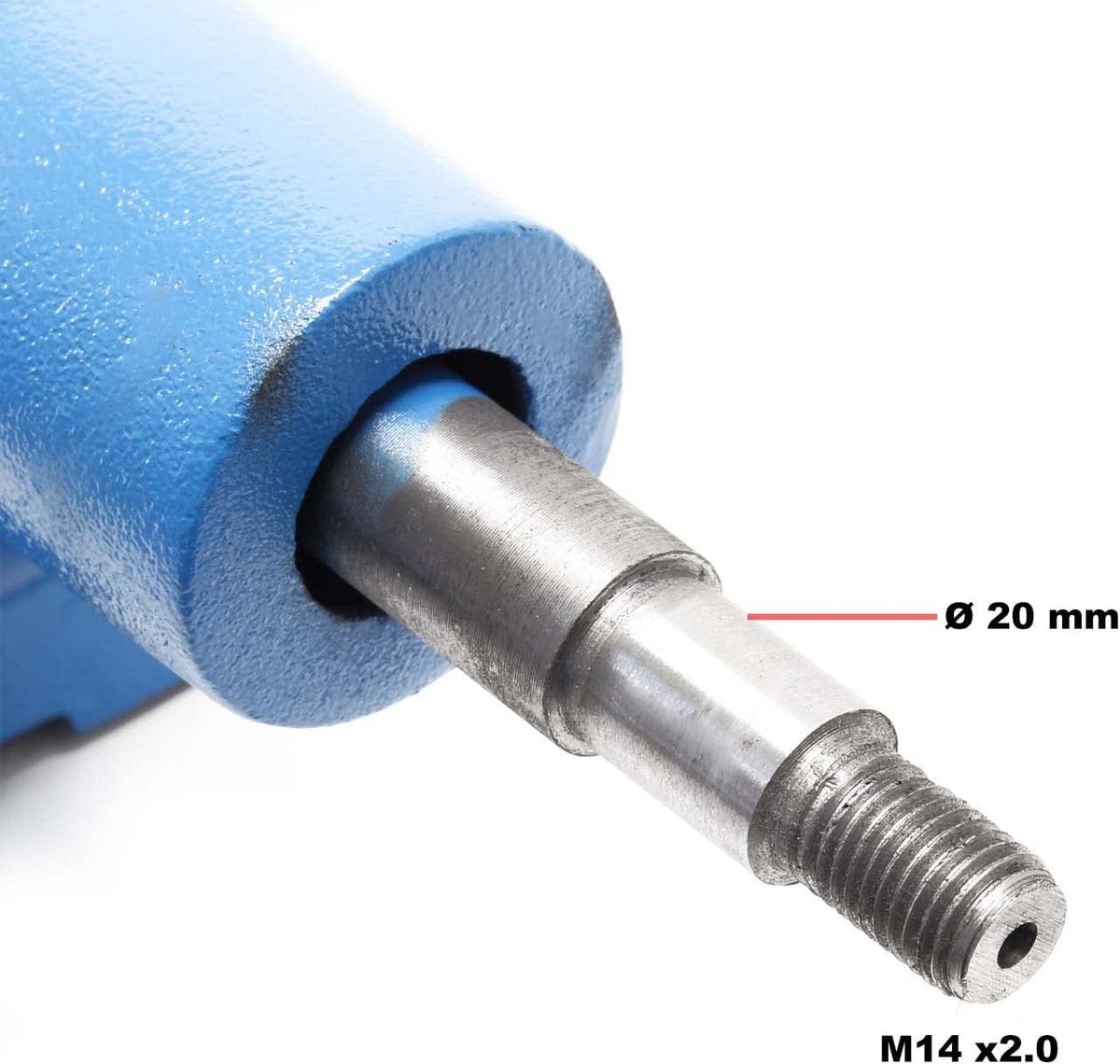 Wiltec polijstmachine 750W met twee polijstschijven Ø 200mm, 2950 rpm dubbele slijpmachine met robuuste behuizing