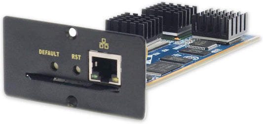 DIGITUS SNMP IP-module voor KVM-consoles en -switches van DIGITUS, Gigabit LAN WAN-toegang, Gbit Internet Port, Remote, Web Interface, Remote, Zwart