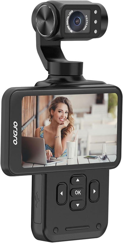 Handheld Videocamera – Camcorder – Vlogcamera – Filmcamera – Opnamecamera – 5K Resolutie – 3-Assige Stabilisatie