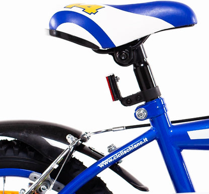 SCH Chicane fiets, kinderfiets, blauw, 14 inch