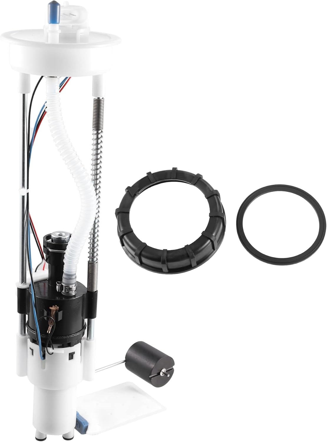Elektrische brandstofpomp set – Brandstofpompset – Brandstofpomp – Benzinepomp – Brandstofpompmodule – OE 2208613/2204945 – Kunststof en metaal