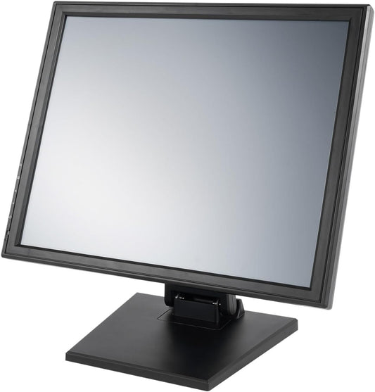 Portable monitor | mobile monitor | touchscreen | 17 inch touchscreen monitor | 1280x1024 resolution | resistive 4-wire | USB/VGA connection | For POS/cash register/hospitality | incl. pen & power - QUORE