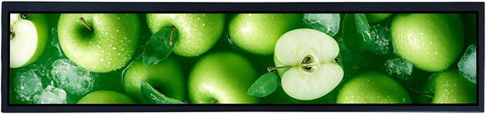 VSDISPLAY Draagbare Reclame Uitgerekte Bar LCD Monitor, 21.3 duim 1920x360 500 neten IPS Scherm met USB 2.0 Videopoort, Auto-play, Gespleten Vertoning