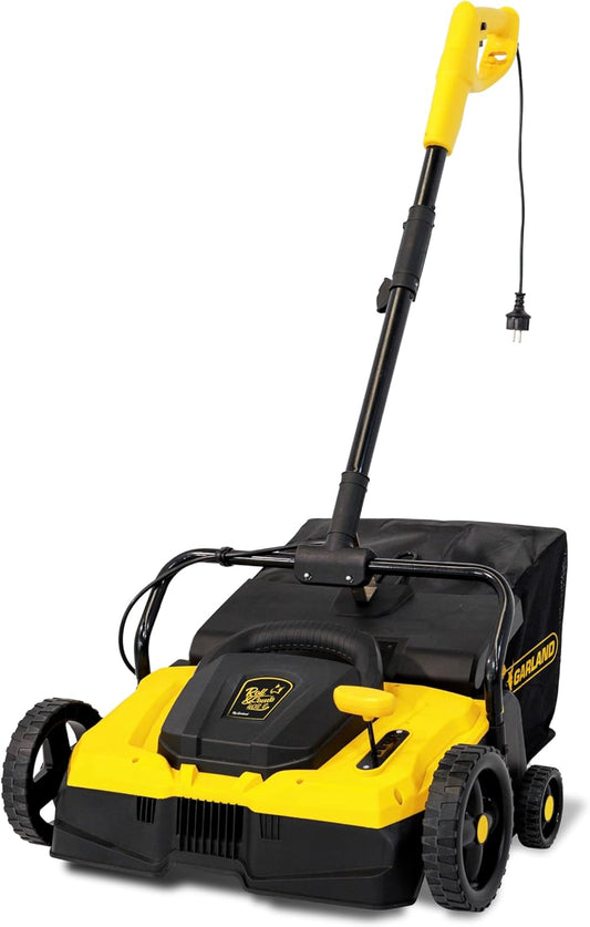 Garland Roll&Comb 402E-V24 Kunstgrasveer, 1500 W, breedte 36 cm, zak van 35 liter, draaibaar stuur, elektrisch insteekbaar, ideaal voor grote tuinen