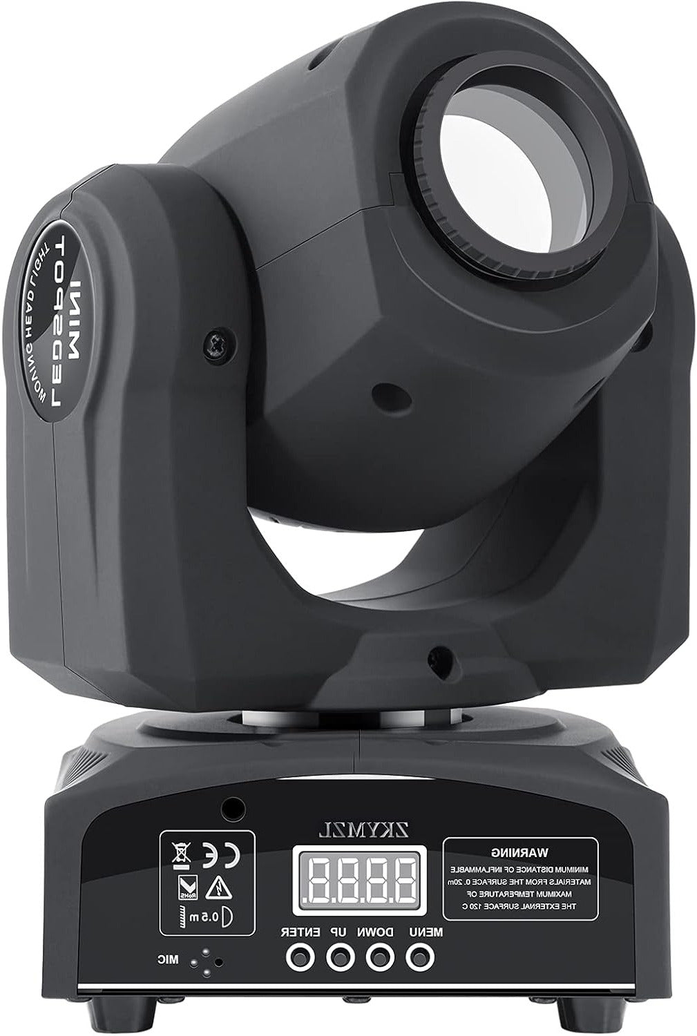 DJ Podiumverlichting – Disco Verlichting – Feestverlichting – LED Lichtshow – Showverlichting – 60W Vermogen – 8 Kleuren Met DMX512 & Geluidsbesturing