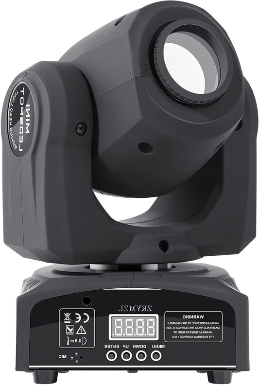 DJ Podiumverlichting – Disco Verlichting – Feestverlichting – LED Lichtshow – Showverlichting – 60W Vermogen – 8 Kleuren Met DMX512 & Geluidsbesturing