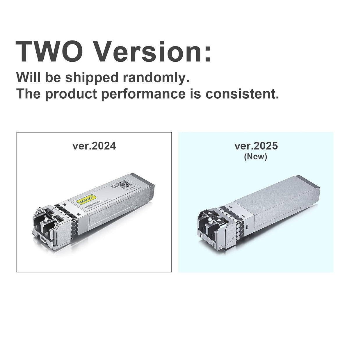 [8 Pack] 10Gb SFP+ SR Multimode Fibre Module 300-meter, 10GBase-SR LC Transceiver Compatible for Cisco SFP-10G-SR, Meraki, Mikrotik S+85DLC03D, Ubiquiti, Zyxel,Qnap, D-Link and More