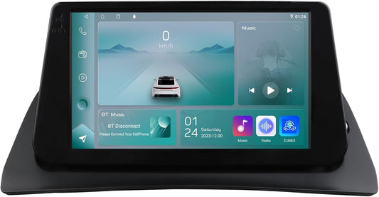 Ossuret Autoradio voor Renault Kangoo (2009-2018), 9 Inch Android 13 Aanraakscherm 2+32GB GPS Navigatie met Carplay Android Auto WiFi Bluetooth Stuurwielbediening DSP USB