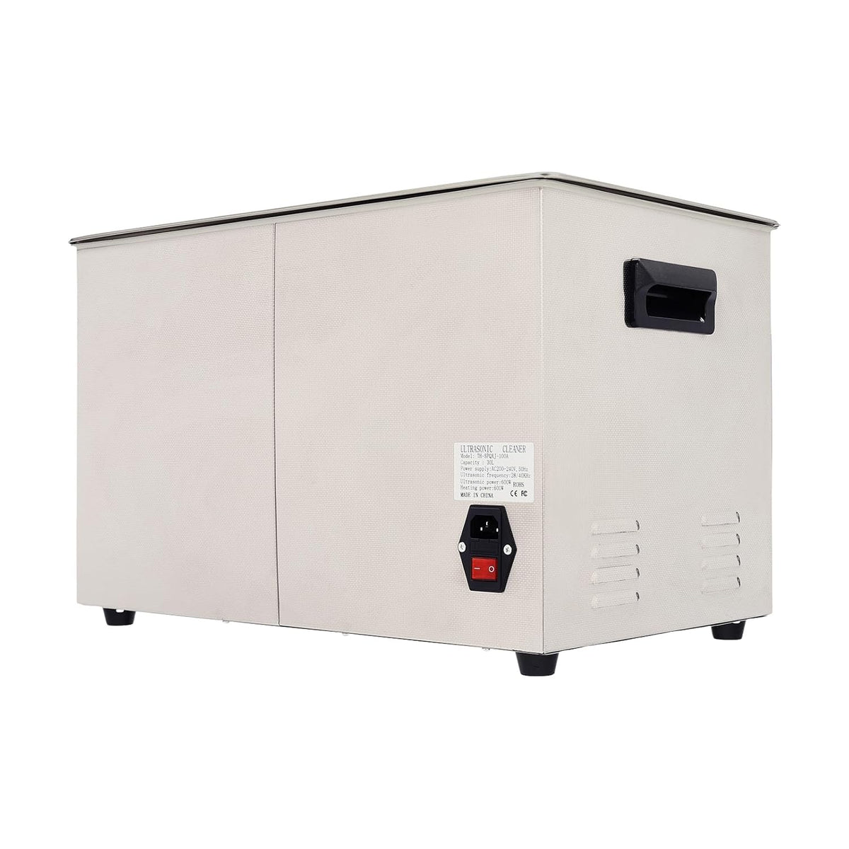 Ultrasone Reiniger – Ultrasoon Schoonmaakapparaat – Ultrasoon Bad – Ultrasone Reinigingsmachine – Professionele Ultrasone Reiniger – 30 Liter Capaciteit – Instelbare Timer & Temperatuur