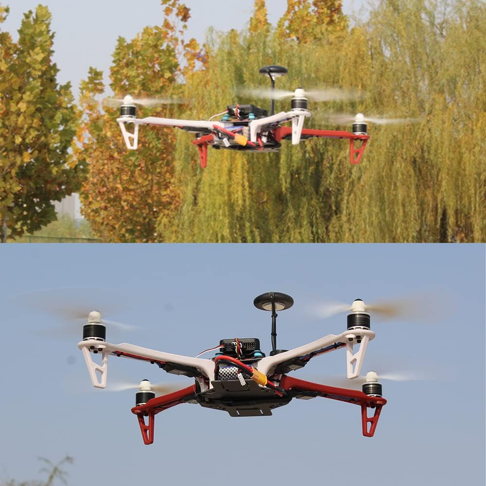 HAWK’S WORK F450 Drone bouwpakket, Frame + Pixhawk + GPS + Vermogensmodule + ESC + Brushless Motor + Prop + Batterij + Toebehoren + Gildeboek & Video (Set B)