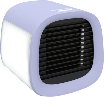 Koelventilator voor bureau en camping, draagbare airconditioning voor auto, tentkooler, mini-moeraskoeler, persoonlijke Evachill, lavanda