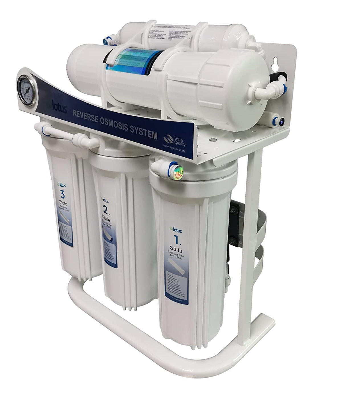Perfect Water Direct Flow Osmosis Plant, 600 GPD, No Tank Required, Reverse Osmosis Water Filter, Water Filter, Drinking Water, Reverse Osmosis - QUORE