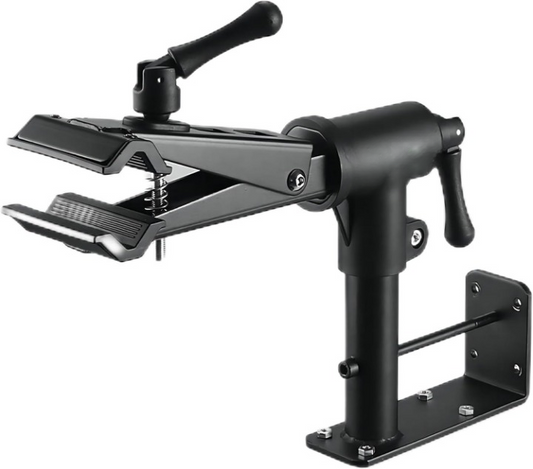 Fietsstandaard - Fiets Montagestandaard - Fietslift - Framemontage - Anti-kras Armdesign - Stabiel - Lichtgewicht - Belastbaar tot 40 kg - Koolstofstaal - 26 x 22 x 12 cm - Zwart