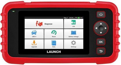 LAUNCH CRP129X OBD2 Diagnose Android, 4 systeemdiagnoses met olie-reset, EPB/SAS/TPMS en gasaanname, AutoVIN voor kleine winkels en doe-het-zelvers (upgrade van CRP129)