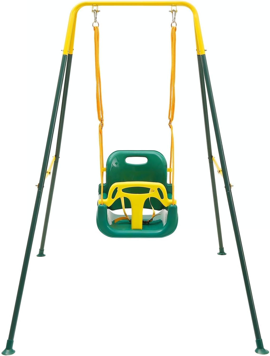 FUNLIO 3-in-1 Toddler Swing Set - green