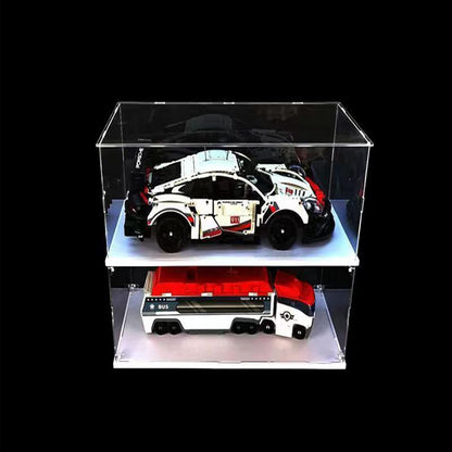 Acryl Displaycase – Vitrine – Showcase – Displaybox – Toonbankvitrine – 55 x 33 x 30 cm – Stofwerend Helder Acryl Met Witte Basis