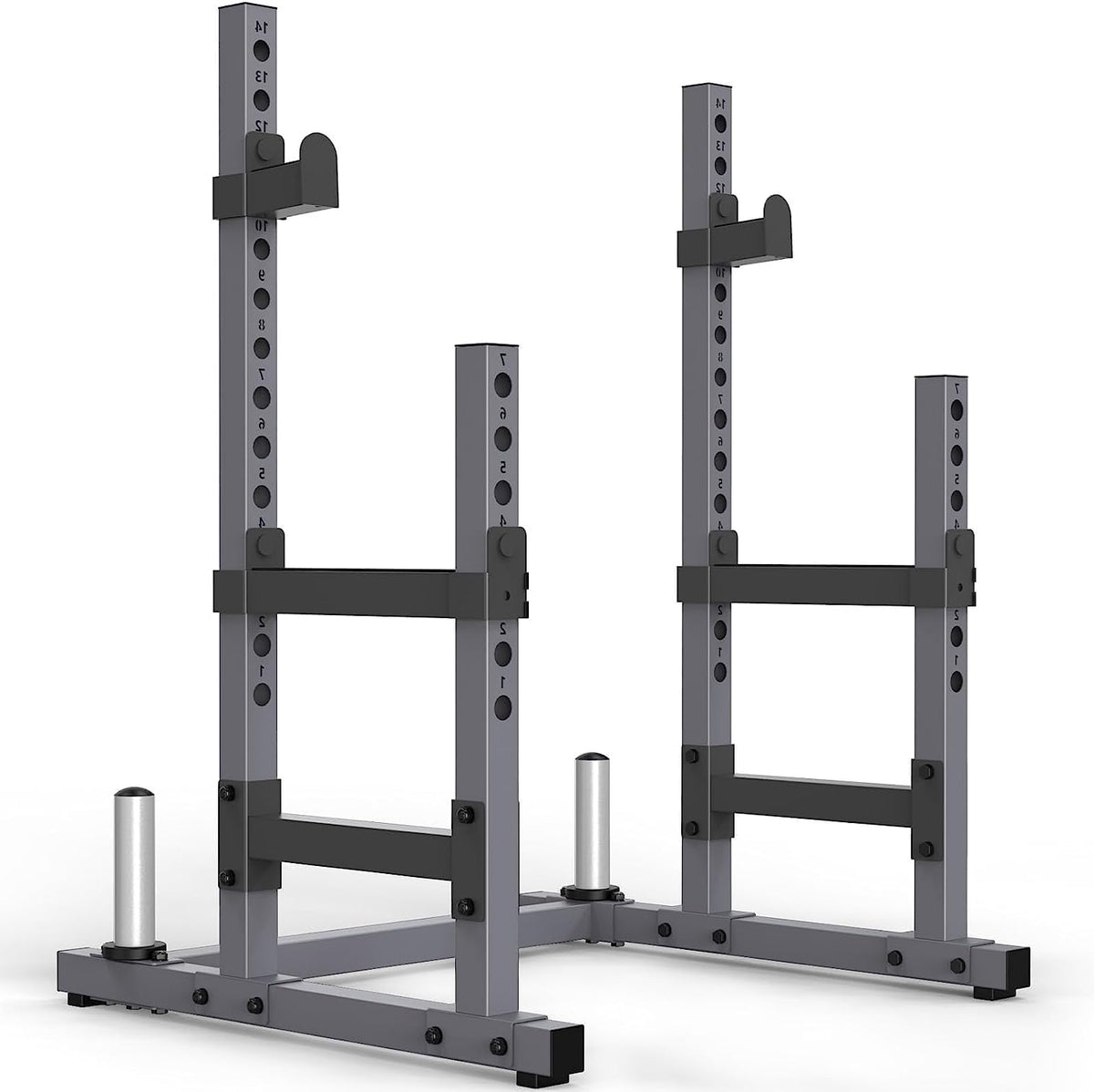 PASYOU SR30 Multifunctional Barbell Rack, Reinforceable Dumbbell Holder Max. 800 kg, Training Device at Home - QUORE