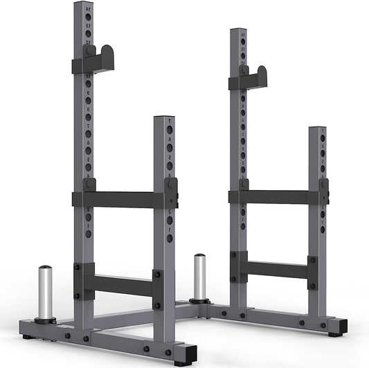 PASYOU SR30 Multifunctional Barbell Rack, Reinforceable Dumbbell Holder Max. 800 kg, Training Device at Home - QUORE