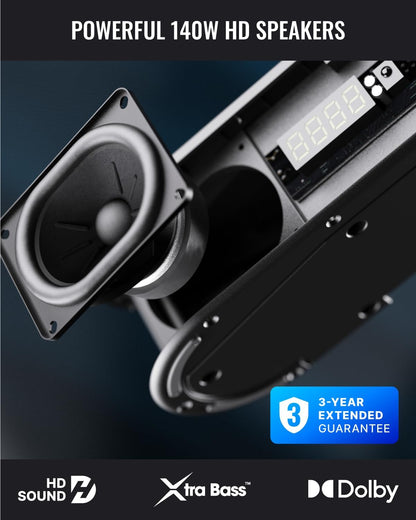 2.1 Audiosysteem – Speakerset – Luidsprekerset – Computerspeakers – Pc Speakers – Compact Formaat – Krachtige Bas