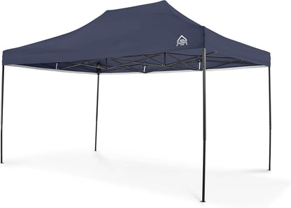 All Seasons Gazebos pop-up paviljoen, 3 x 4,5 m, volledig waterdicht, marineblauw