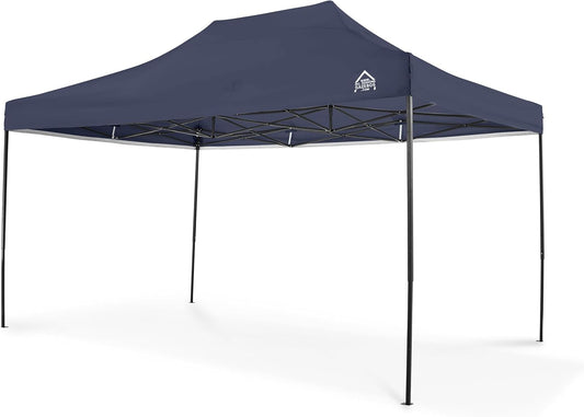 All Seasons Gazebos pop-up paviljoen, 3 x 4,5 m, volledig waterdicht, marineblauw
