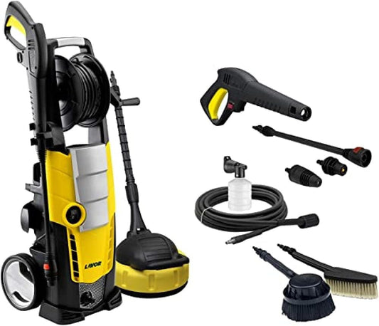 Hogedrukreiniger – Spuitreiniger – Waterreiniger – Drukspuit – Schoonmaakapparaat – 160 Bar Max – 2500 Watt Motor