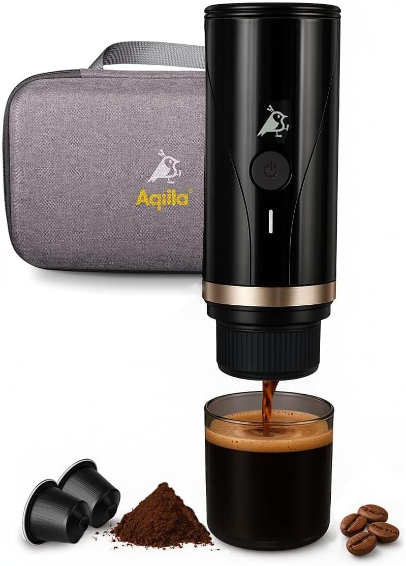 Coffeebird Portable espresso machine Koffiezetapparaat Zwart Capaciteit koppen: 5 Portable