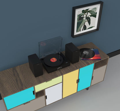 JAM The Sound Stream+ Turntable - Black