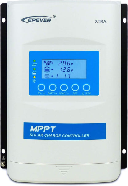 EPEVER MPPT XTRA3415N Auto-laadregelaar, 30A, 12V, 24V, 36V, 48V, zonnepanelen, Max PV 150 V Common Negative Ground Solar laadregelaar, led & lcd-display voor loodzuur, lithium, gebruiker