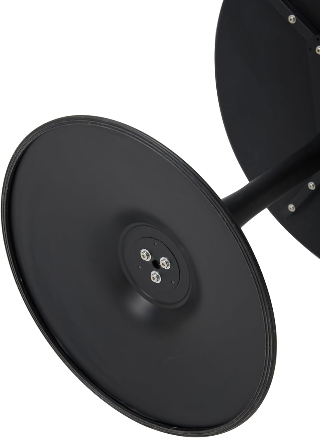 GrandCA HOME 80 cm, modern, ronde eettafel, geschikt voor 2-4 personen, keuken, woonkamer, eetkamer, zwart