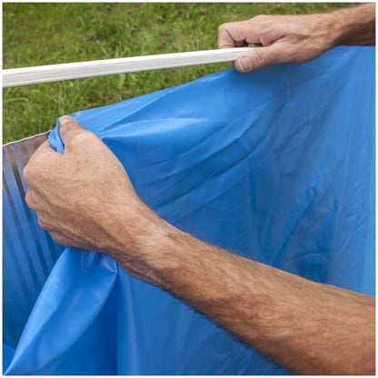 Gre FPROV610 zwembadfolie, blauw, 610 x 375 x 126 cm