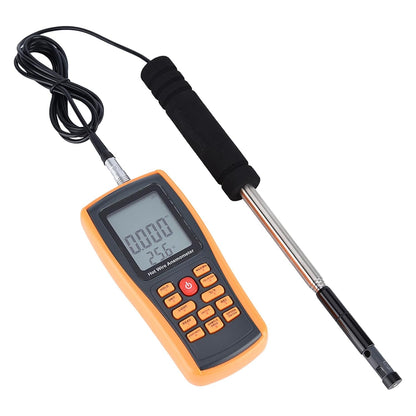 Digitale Anemometer LCD Draagbare Windsnelheid En Temperatuur Meter GM8903 Met Handleiding En Sensor Voor Plank Zeil