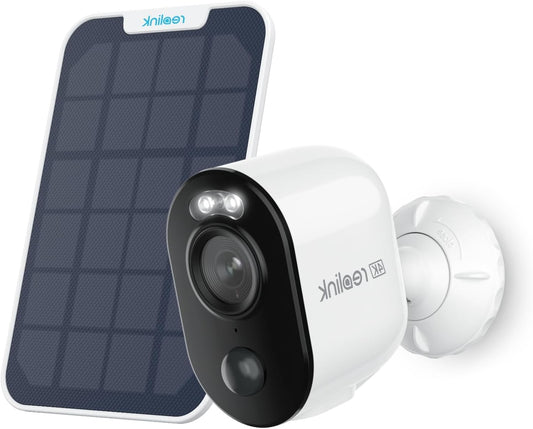 Reolink 4K 2.4/5GHZ Wireless Security Camera for Outdoor, 8MP Resolution Battery WiFi Camera, People/Vehicles Motion Detection, Two-Way Audio, Color Night Vision, Argus 3 Ultra + Solar Panel - QUORE