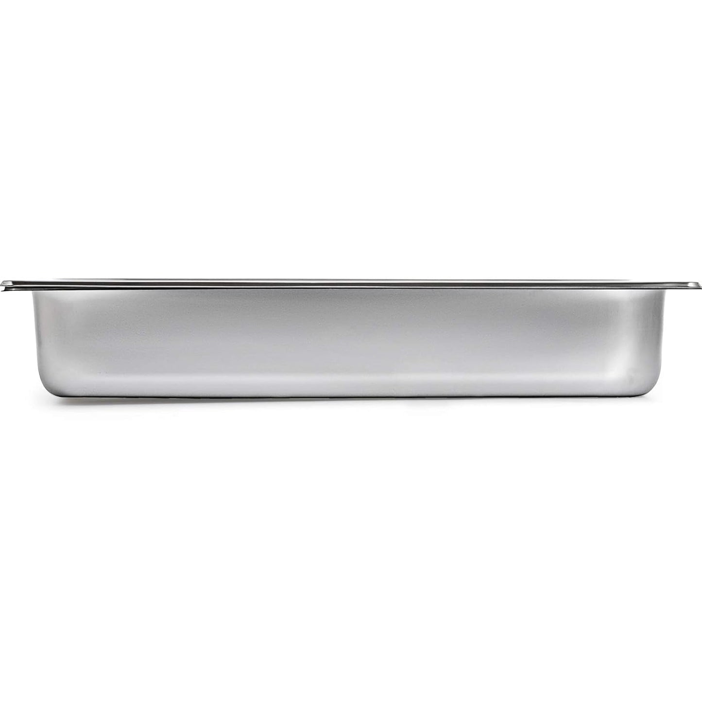 KITGARN 4 "Diepe Stoom Tafelpan Volledige Grootte 13L Diepe Voedsel Container Roestvrij Staal Oven Tray Anti-Jam Stoom Tafel Voedsel Pan Set van 4 Voedsel Pannen (4 "/4 STKS)
