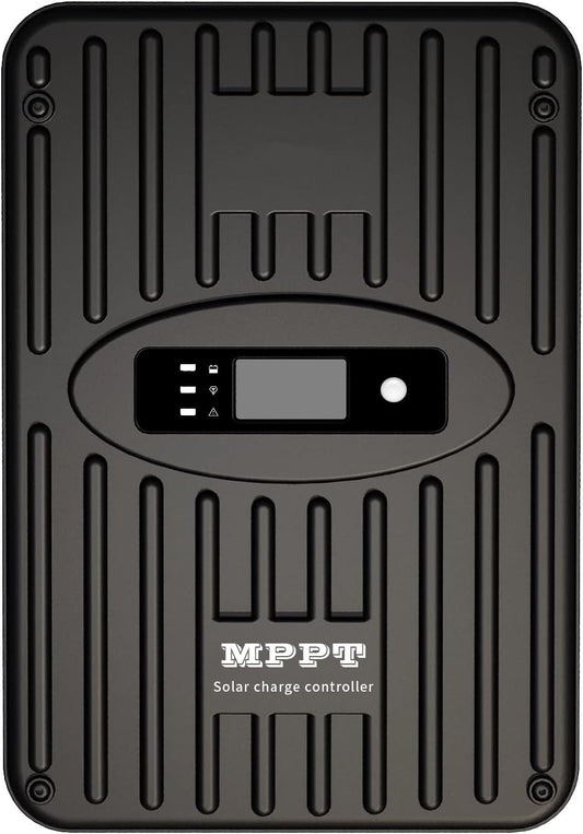 SolaMr 50A MPPT Solar Charge Controller 12V/24V Automatische Identificatie met LCD Display voor Communicatie Basisstations en Huishoudelijke Systemen - NS24H50
