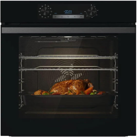 Multifunctionele Oven – Heteluchtoven – Mini Oven – Combi Oven – Stoomoven – 61 Liter Inhoud – Hydrolytische Reiniging AcquaClean – 250°C Maximaal