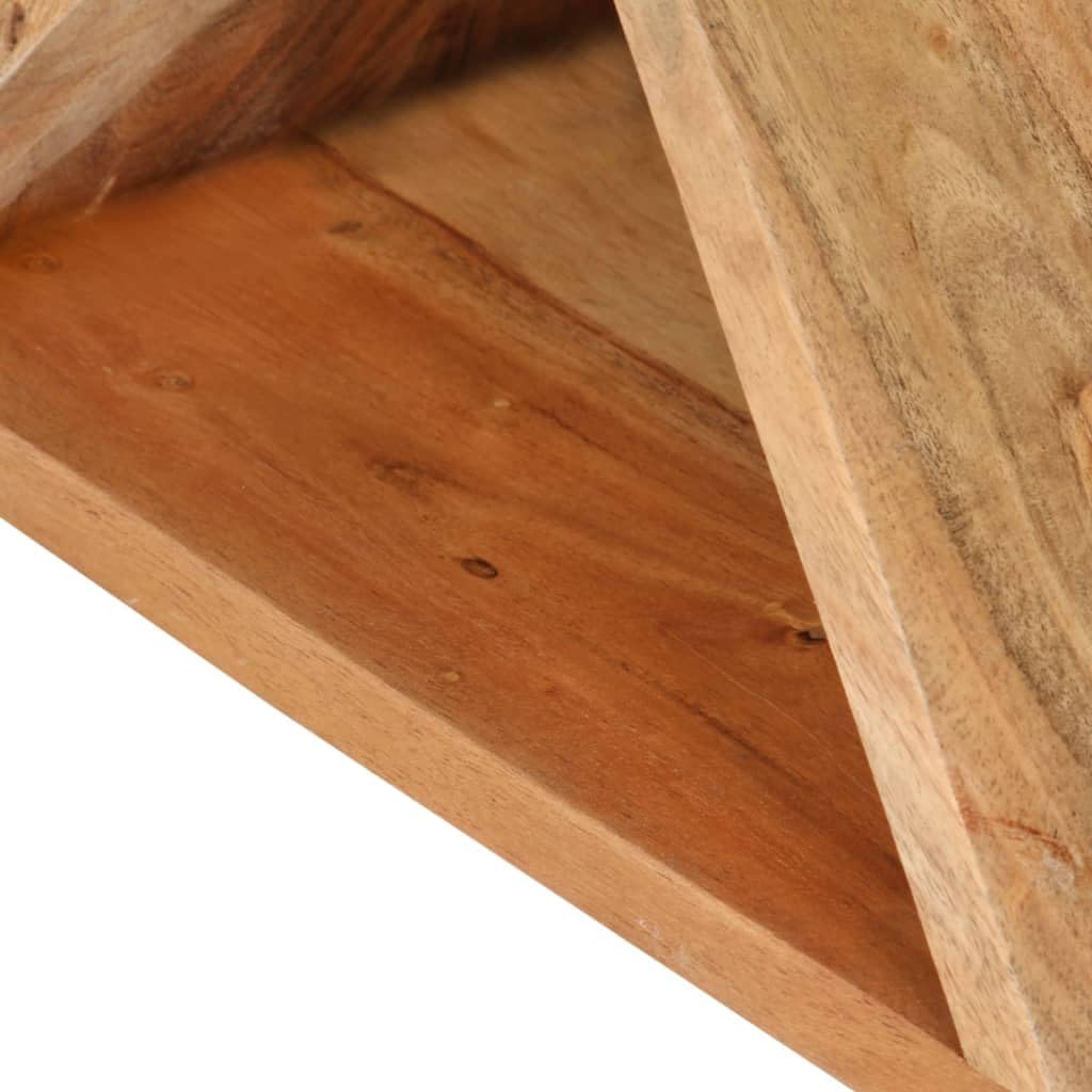 vidaXL Side table 35x35x55 cm solid acacia wood