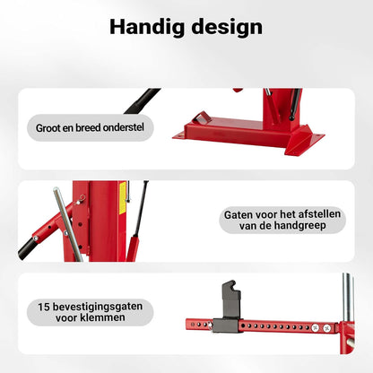 Universele bandenwisselaar tot 21" bandenmachine voor manuele montage en demontage