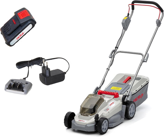 Accu Grasmaaier – Accu Maaier – Elektrische Grasmaaier – Mulchmaaier – Snoerloze Duwmaaier – 33 cm Maaibreedte – Inclusief Accu en Lader