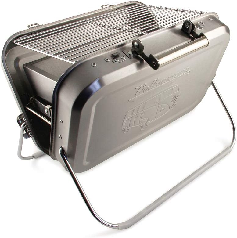 BRISA VW Collection Volkswagen T1 Bus Transporter Draagbare BBQ Grill - Roestvrij staal