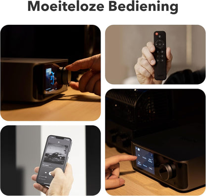 WiiM Ultra Music Streamer & Digitale Voorversterker | 3,5" Touchscreen, Compatibel met GoogleCast & Alexa, Stream Spotify, Amazon Music, Tidal | HDMI ARC,Phono-ingang & Koptelefoonuitgang | Space Grey