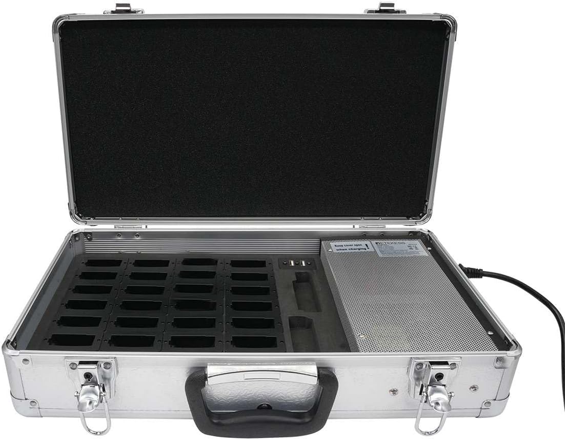 Retekess TT030 Tour Guide System met 28 sleuven compatibel met TT126R 2 sleuven voor zenders en 26 sleuven voor ontvangers