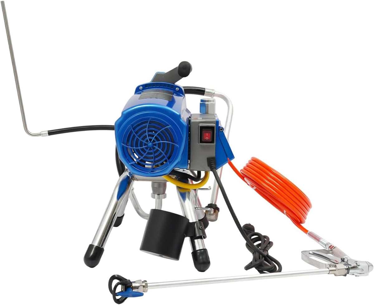 High Pressure Airless Verfspuit – Verfspuitmachine – Spuitapparaat – Verfspuit – Airless Schildermachine – 1200 W Motor – 3000 PSI Druk – Inclusief 15m Slang & Verlengsteel